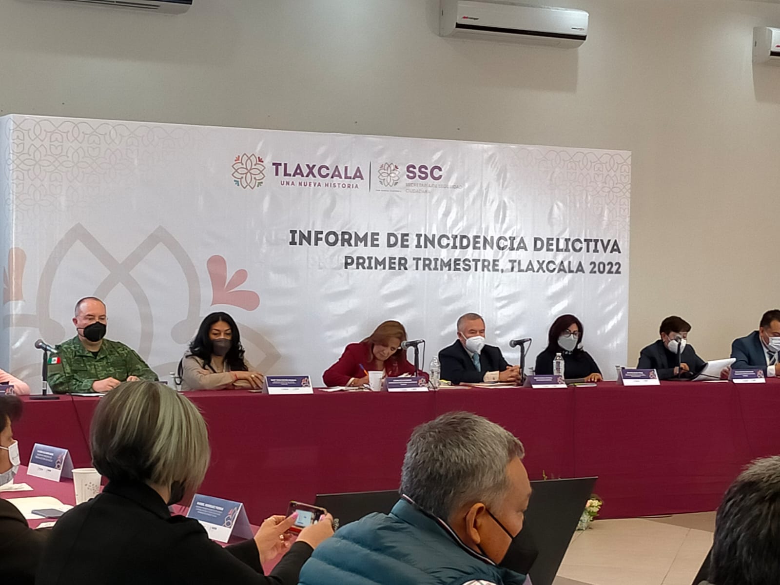 Asiste CEDH Al Informe Trimestral De Incidencia Delictiva 2022 En El