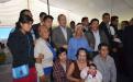 Felipe Calderón en su cumpleaños con panistas provenientes de los 60 municipios de Tlaxcala.    