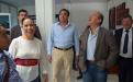 El ex presidente de México recorrió las instalaciones del Comité Directivo Estatal (CDE) del PAN y saludo al personal que labora en el edificio