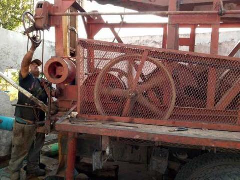 Lista la bomba de agua potable en Quilehtla, se reanuda el servicio