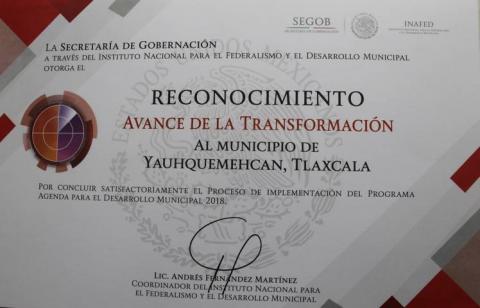 Ayuntamiento cumple con la agenda para el desarrollo municipal reconoce INAFED imagen 2