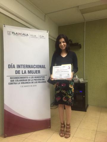 Otorgan a Tequexquitla un reconocimiento en contra de la violencia en mujeres imagen 3