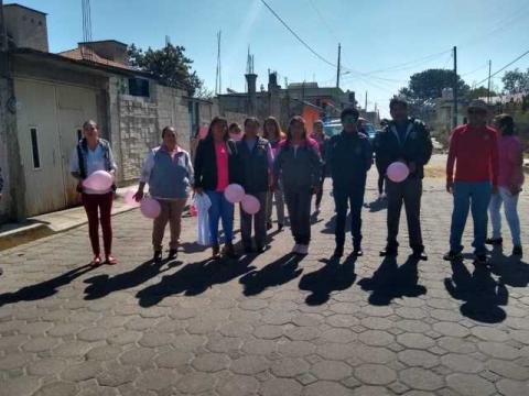 Caminata en Quilehtla por el rechazo a la violencia femenina imagen 7