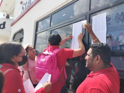 Vecinos de Huiloac - Apizaco toman presidencia de comunidad por fallas en el servicio de agua