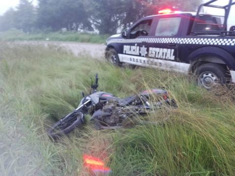 Acción coordinada entre corporaciones facilita el aseguramiento de motocicleta con reporte de robo en Huamantla imagen 1