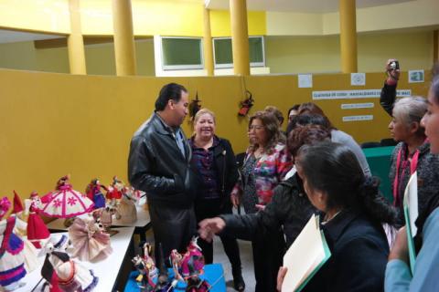 El SMDIF de Amaxac realiza clausuran curso de hoja de maíz imagen 2
