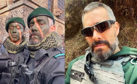 Omar Chaparro tiene nuevo look para su nuevo proyecto “Un Rambo Mexicano”