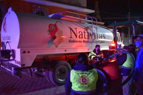 Redoblan acciones para prevenir la presencia del covid-19 en Nativitas