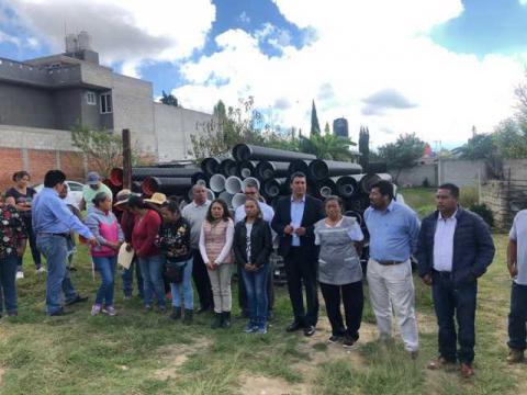 Alcalde pone en marcha 200 ml de drenaje sanitario en Xiloxochitla imagen 2