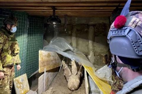 Desalojan a miles de Italianos tras encontrar una bomba de la II Guerra Mundial