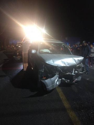 Choque frontal deja varios lesionados y una riña entre conductores imagen 3