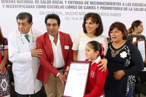 Certifican a primaria de Xiloxoxtla como libre de caries Y promotora de la salud imagen 1