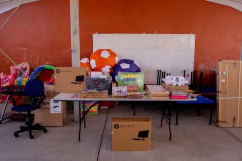 Con este material didáctico reforzamos la educación de 150 niños del kínder: alcalde imagen 4