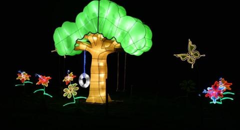 Alcalde impulsa el turismo con una “Villa Iluminada” en Laguna Azul imagen 3