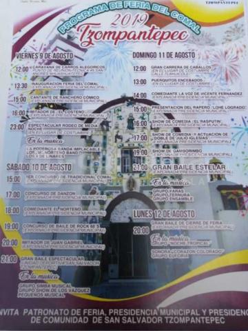 La Feria del Comal 2019 llega del 9 al 12 de agosto con muchos eventos: alcalde imagen 1