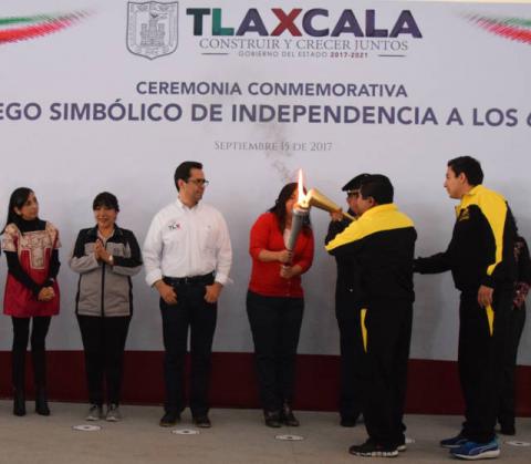 En Panotla dan inicio los festejos de la celebración del CVII aniversario de Independencia imagen 1