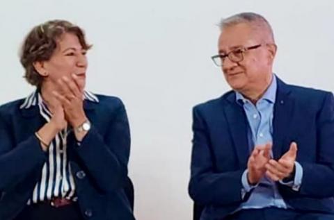 Reconoce Alfonso Cepeda trabajo de Oscar Flores en beneficio del magisterio del país