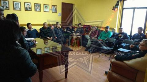 Diálogo y coordinación interinstitucional, en restauración de estructura policial en Amaxac: CES imagen 1