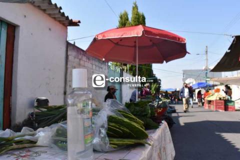 Se instala el tradicional tianguis de Teolocholco imagen 12