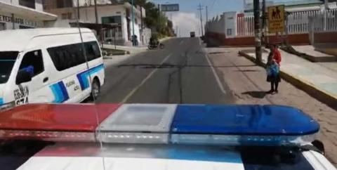 Policías de Nativitas piden a la ciudadanía adoptar las medidas de prevención