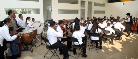 Armoniza la Orquesta Sinfónica Infantil a “La Casa de Piedra” con sus notas musicales imagen 1
