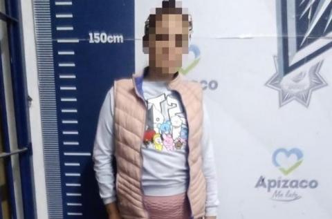 Por robo de bicicleta de montaña, asegura Policía Municipal de Apizaco a una mujer