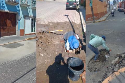 CAPAMH continúa con trabajos de reparación de fugas en Huamantla imagen 3