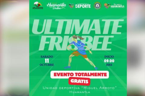Invitan a clase gratuita de Ultimate Frisbee en Huamantla