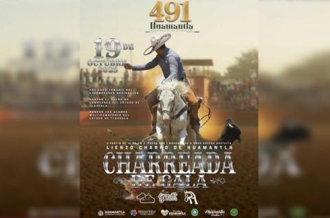 Huamantla vive su tradición charra en grande