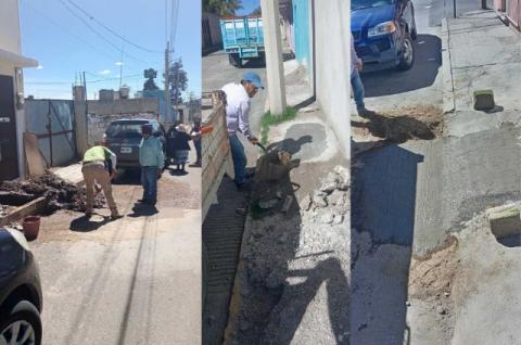 CAPAMH realiza trabajos de reparación y mantenimiento en distintos puntos del municipio