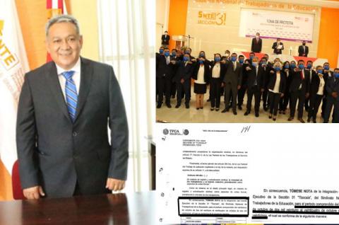 Venció el 25 de octubre periodo de Cutberto Chávez al frente de la Sección 31 del SNTE