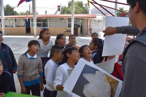 Con talleres dan a conocer la cultural y la arqueológico a niños de primaria imagen 3
