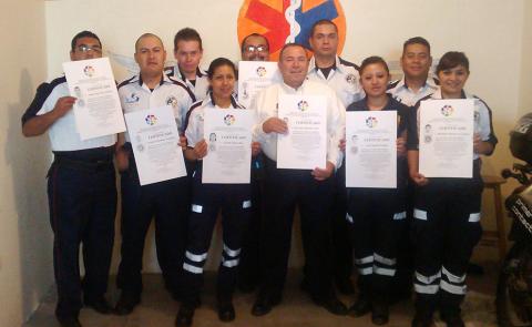 Certifican a personal de Protección Civil de Apizaco como técnicos prehospitalarios imagen 1