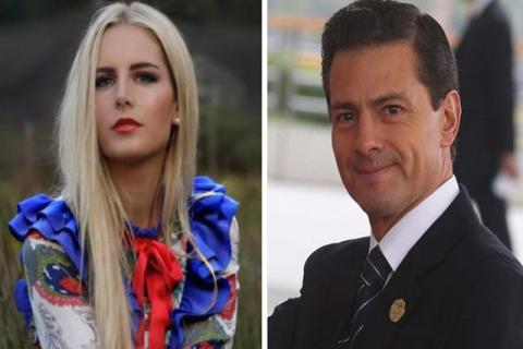Sorprenden a la novia de EPN con un modelo más joven