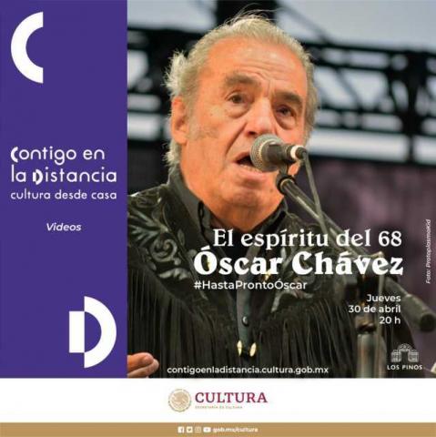Fallece Óscar Chávez en la CDMX a causa de Coronavirus imagen 1