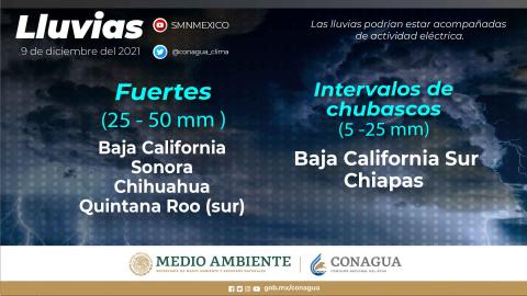Continuarán las bajas temperaturas en gran parte de la República Mexicana este jueves