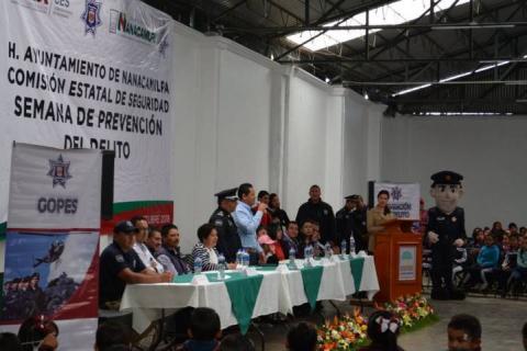 Clausura la CES semana de prevención del delito en Nanacamilpa imagen 5