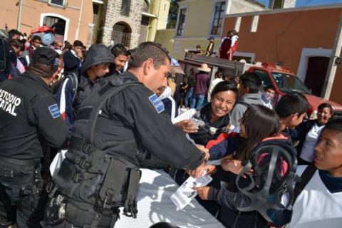 Clausura la CES semana de prevención del delito en Nanacamilpa imagen 1