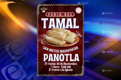 Todo listo para la primera edición de la Feria del Tamal 2024