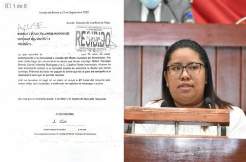 Diputada Brenda pidió 280 mil pesos para su campaña y no quiere pagar; se niega a dar la cara