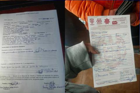 Denuncian abuso y arbitrariedad de policías y grúas en Apizaco; habrían modificado el parte informativo imagen 1