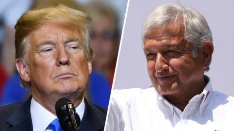 Trump está dispuesto a invertir en Tren Maya: AMLO