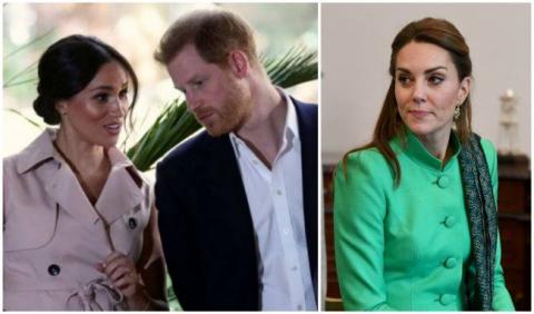 "Son unos miserables": Kate Middleton arremete contra Meghan Markle y el Príncipe Harry