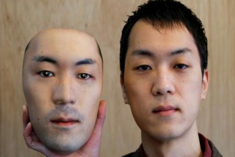 Crean en Japón mascarillas hiperrealistas que permiten usar el rostro de otra persona
