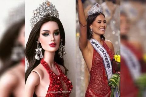 Critican muñeca de Andrea Meza por ser tan blanca