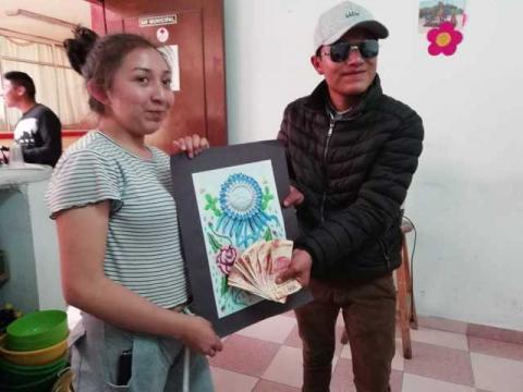 Presidente del DIF de Quilehtla premia a ganadores del concurso “Dibujo de Carnaval” imagen 1