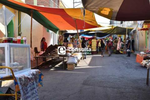 Se instala el tradicional tianguis de Teolocholco imagen 5