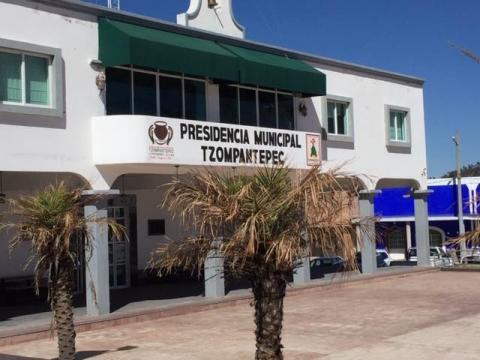 Suspenden actividades en la alcaldía de Tzompantepec; director se infecta de Covid