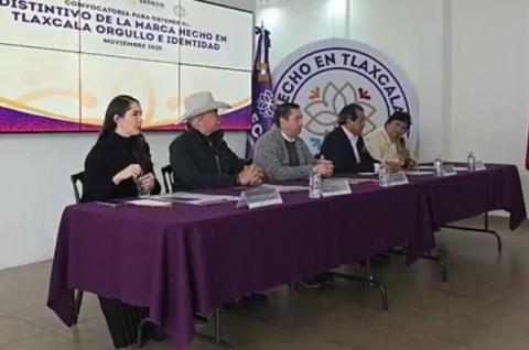 Presentan convocatoria “Hecho en Tlaxcala” para impulsar a emprendedores