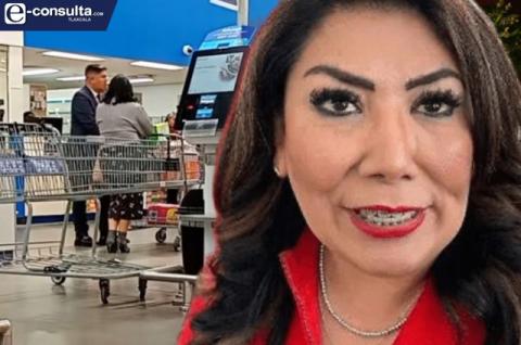 Tras recibir un sueldo millonario la delegada del INFONAVIT se va de compras en pleno horario laboral